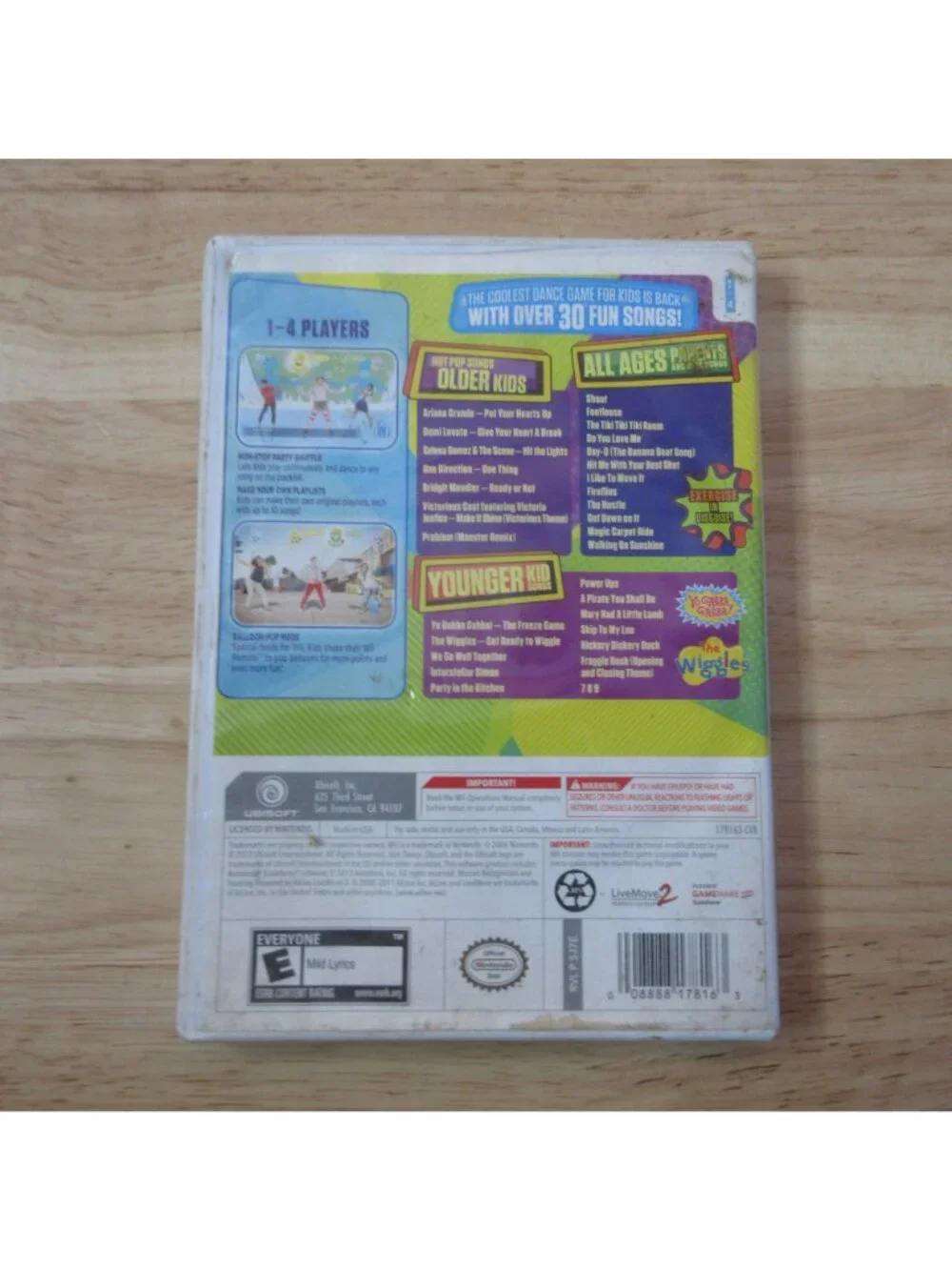 Lot of 2 - Just Dance Kids 2 & 2014 Nintendo Wii